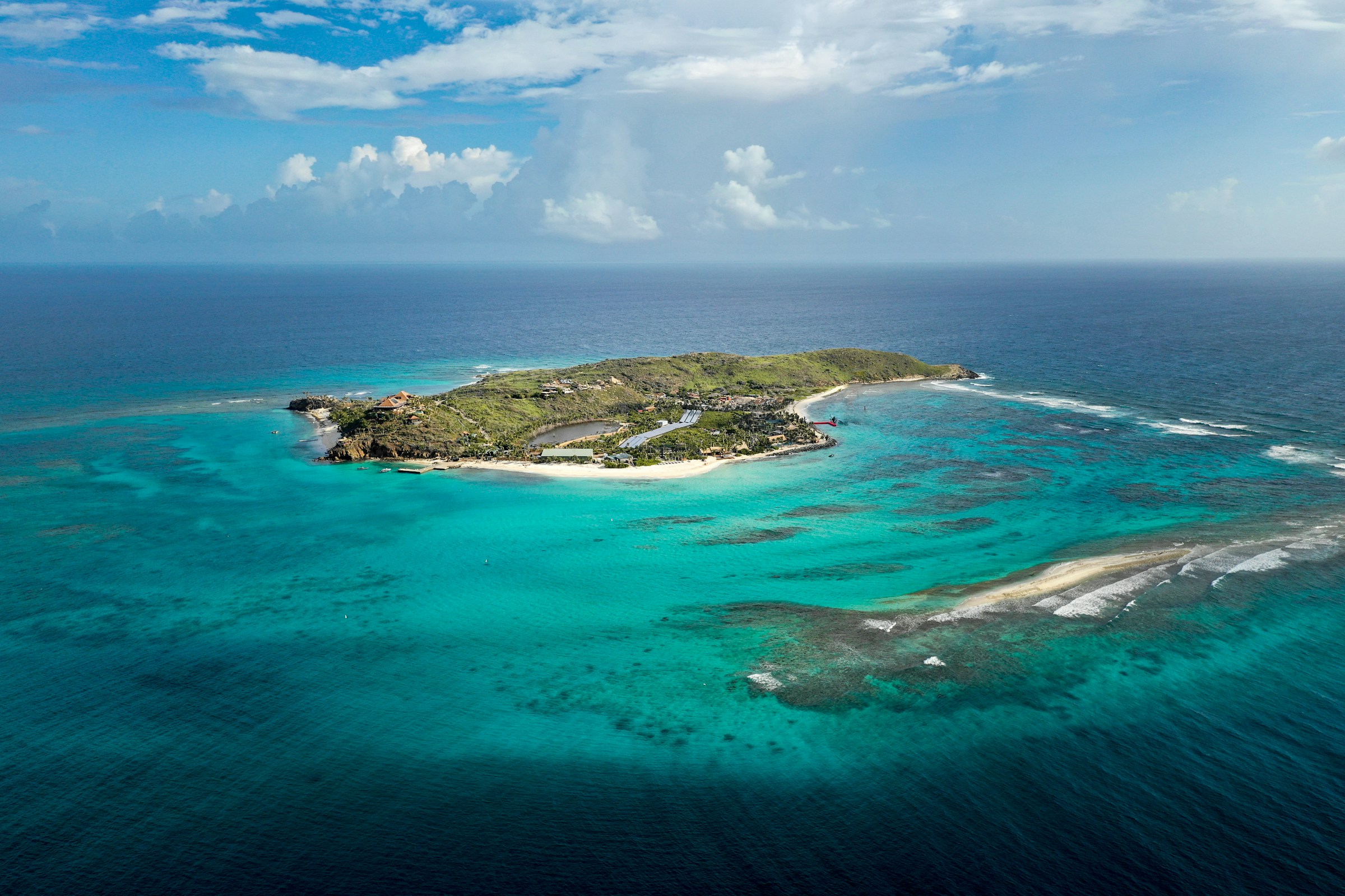 Necker Island in the British Virgin Islands